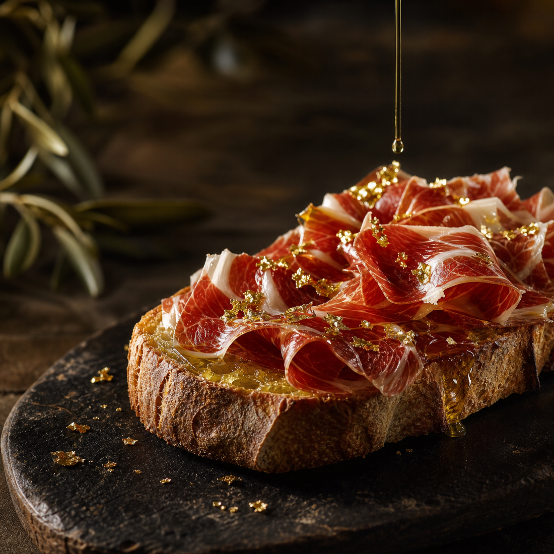 La tostada con jamón y aceite: El desayuno de España