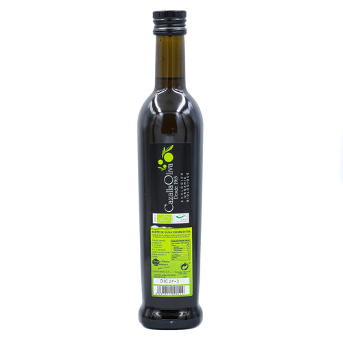 Botella  AOVE Ecológico 500 ml - Cazalla Oliva